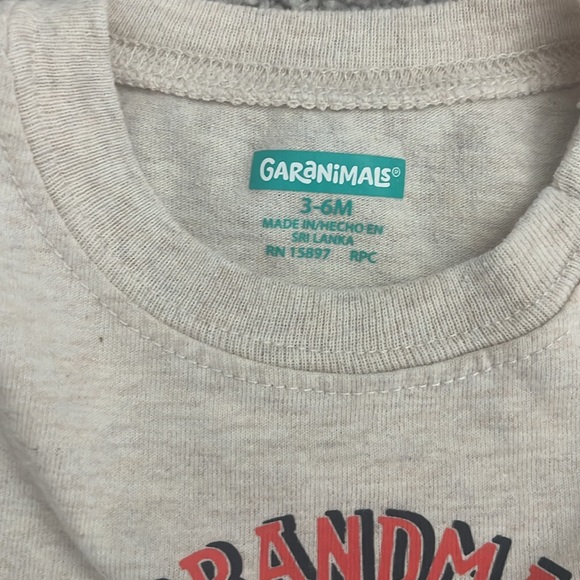 Garanimals Baby Boys (2) Graphic Bodysuits with Short Sleeves - Size 3-6 Months - Picture 7 of 7